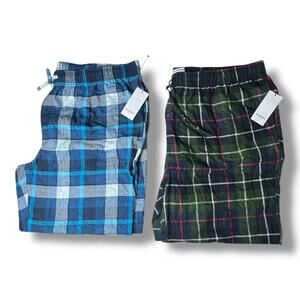 2 Pairs - Men's Big & Tall Flannel Pajama Pants - Goodfellow & Co™ 3XL